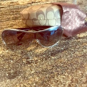Coach aviator sunglasses